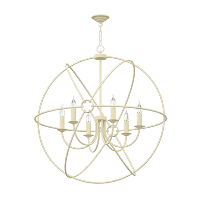 Orb Bespoke 6 Light 900mm Pendant (Choice of Colours)