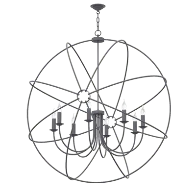 Orb Bespoke 8 Light 1200mm Pendant (Choose your Colour)