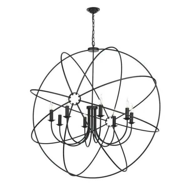 Orb Bespoke 8 Light 1200mm Pendant (Choose your Colour)