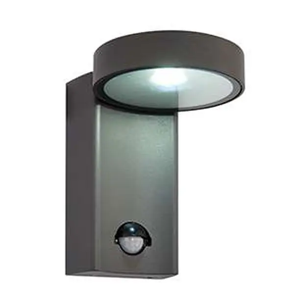 Oreti PIR Wall Light IP44 12W cool white