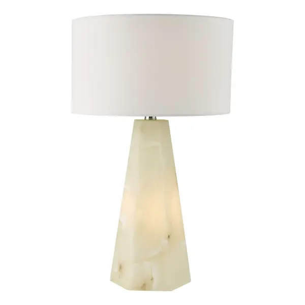 Paget Alabaster Table Lamp Base Only