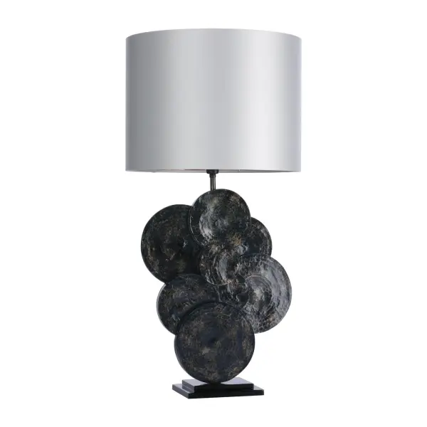 Planet Blue & Gold Table Lamp Base Only