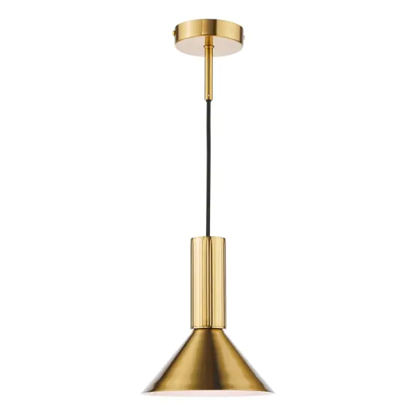 Ragnar Natural Brass Pendant/Wall Light