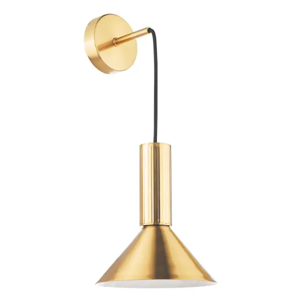Ragnar Natural Brass Pendant/Wall Light