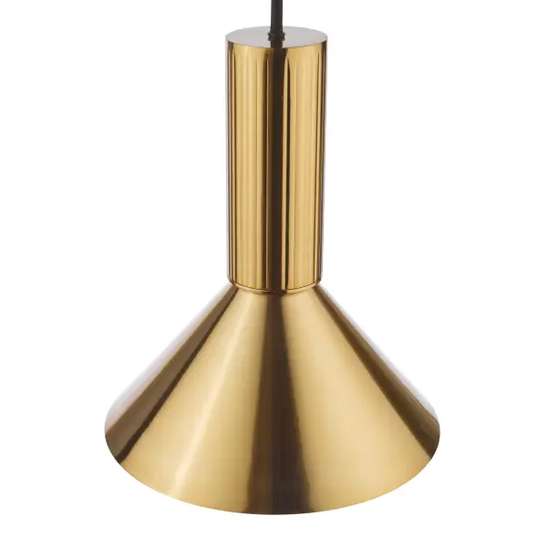 Ragnar Natural Brass Pendant/Wall Light