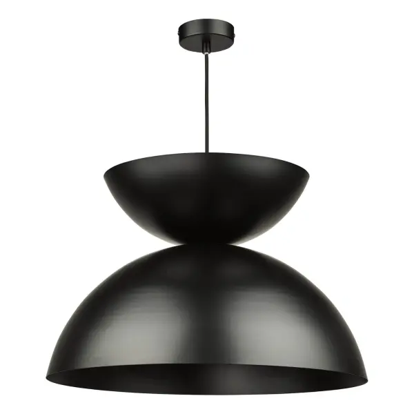 Riya Large Matt Black Pendant