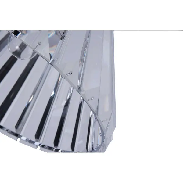 Senza 1 Light Polished Chrome Crystal Pendant