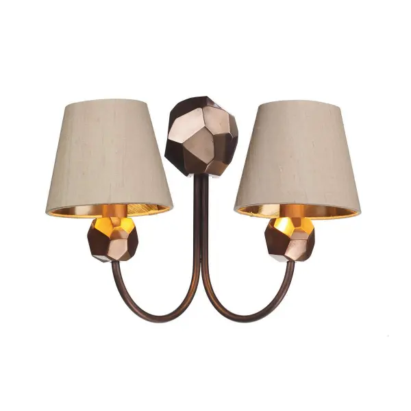 Shard Double Wall Light Lustre Copper