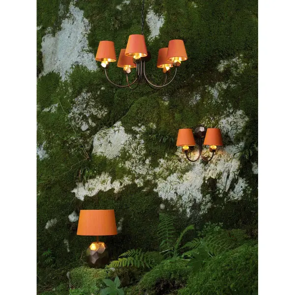 Shard Table Lamp Lustre Copper
