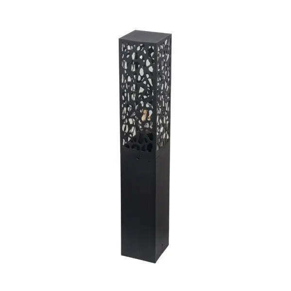 Shelby 600mm Black Bollard