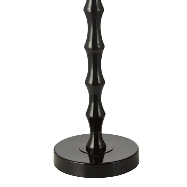 Siyanda Satin Black Table Lamp Base Only