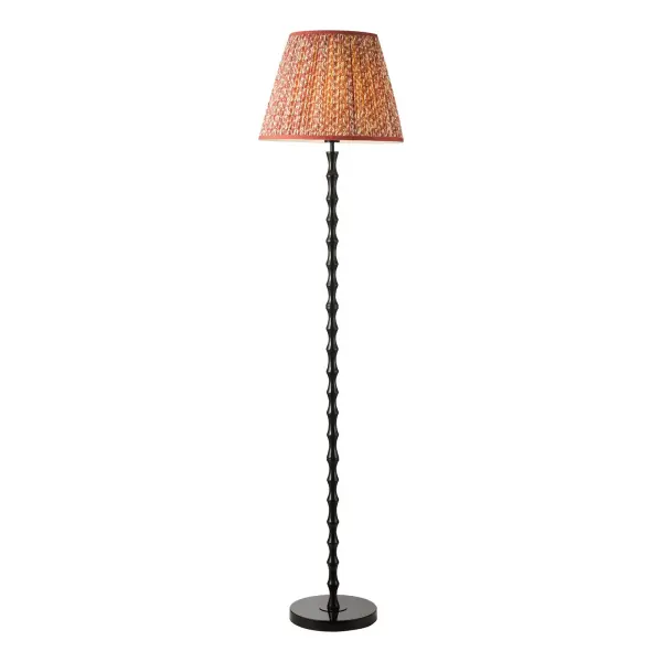 Siyanda Satin Black Floor Lamp Base Only