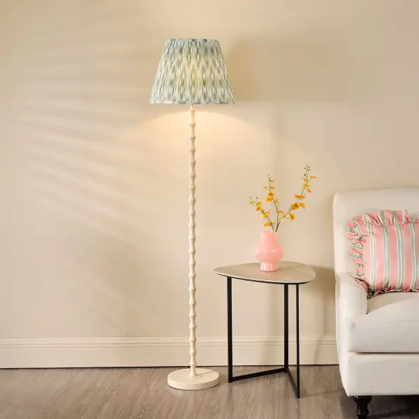 Siyanda Cream Floor Lamp Base Only