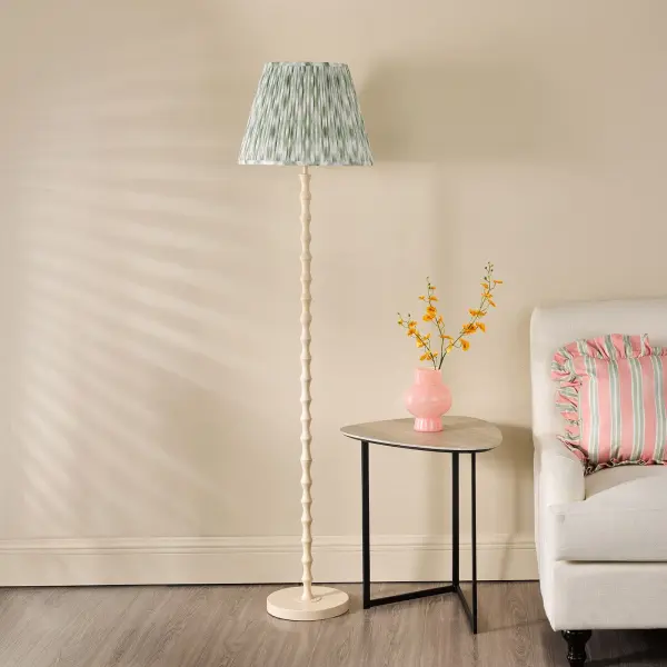 Siyanda Cream Floor Lamp Base Only