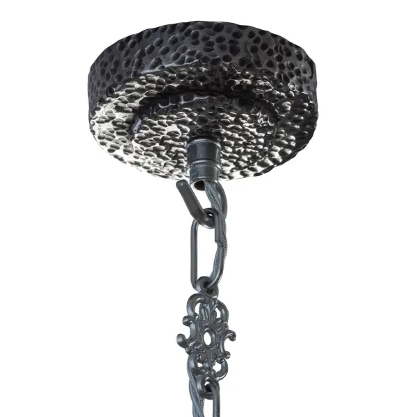 Sloane 6 Light Bespoke Pendant C/W Drum Shade