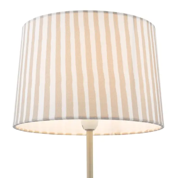 Sosa Matt Taupe Table Lamp C/W Shade
