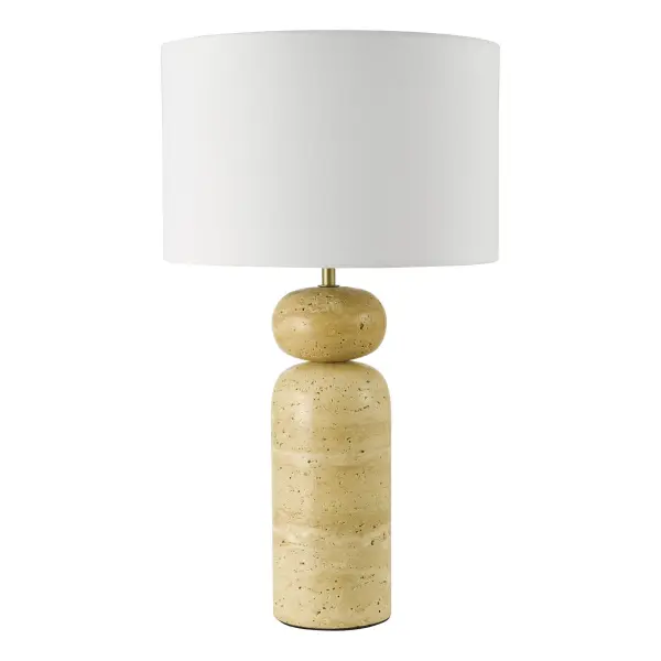 Soyala Brown Table Lamp C/W Shade