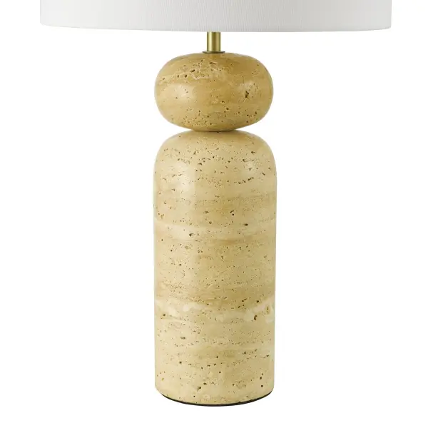 Soyala Brown Table Lamp C/W Shade
