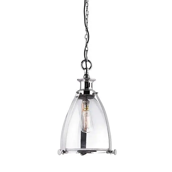 Storni Large Pendant 290mm Diameter in Nickel Finish