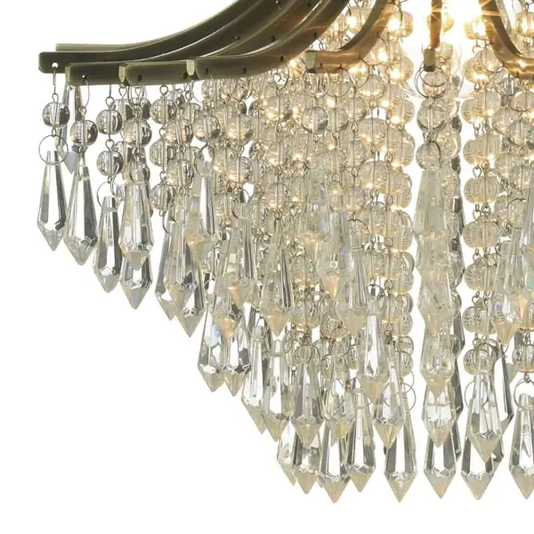 Suri 1-Light Antique Brass Fitting