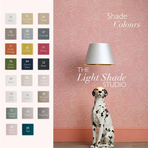 Tapered Drum 30cm Shade Choice of Colours