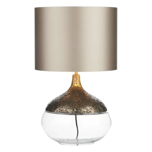 Teardrop Table Lamp in Bronze Finish