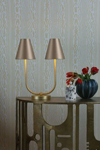 Tofino Butter Brass Table Lamp