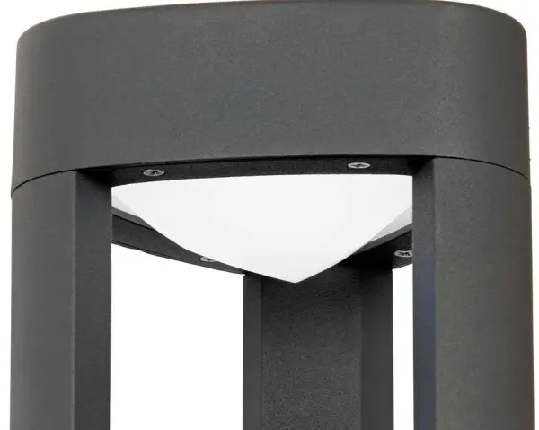 Tribeca CCT Textured Grey Wall Light IP54