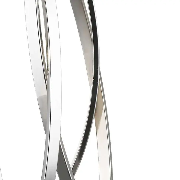Trinity Table Lamp Polished Chrome c/w Shade