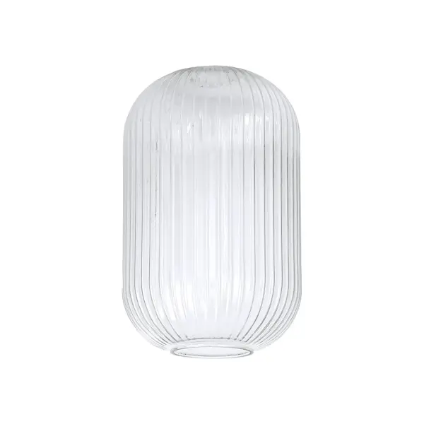 Meel 20cm Cylinder Clear Glass Shade