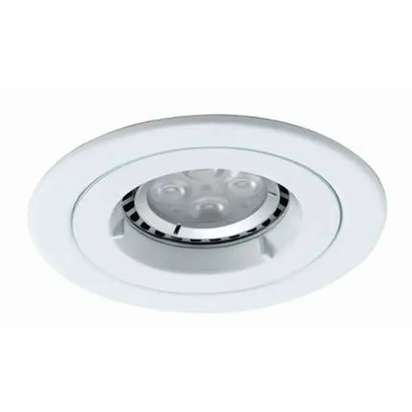 Twistlock IP65 Downlight in Matt White