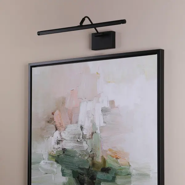 Tyrus 50cm Satin Black LED Picture Light