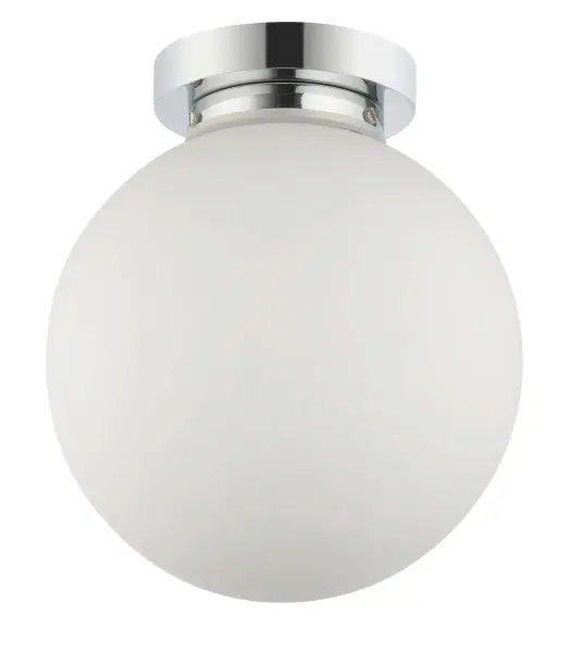 Vanity 1 Light Flush Polished Chrome IP44