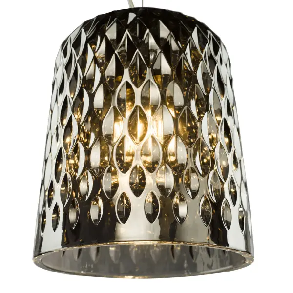 Varius Matt Black & Smoked Glass Single Pendant