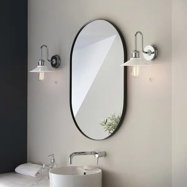 The Anglers Wall Light in Chrome