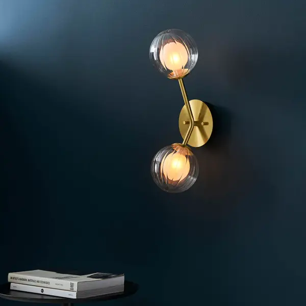 March Wall Light in Satin Brass
