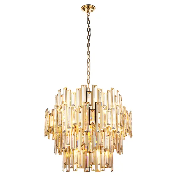 Viviana 15 Light Gold & Champagne Chandelier