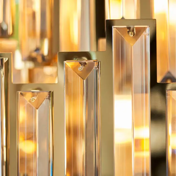 Viviana 15 Light Gold & Champagne Chandelier