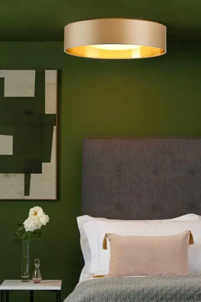 Wren 3 Light 60cm Flush With Bespoke Shade