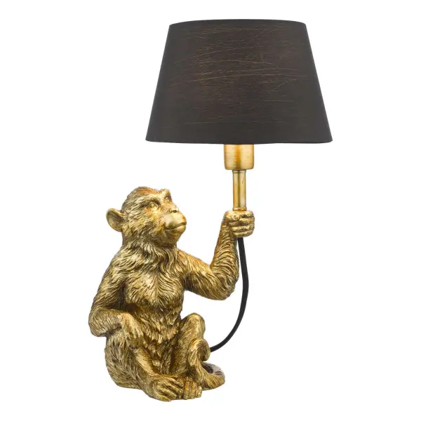 Zira Gold Table Lamp C/W Shade
