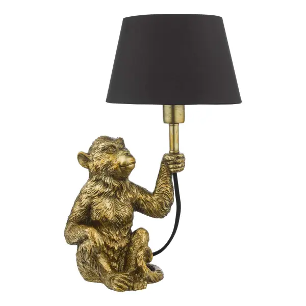 Zira Gold Table Lamp C/W Shade