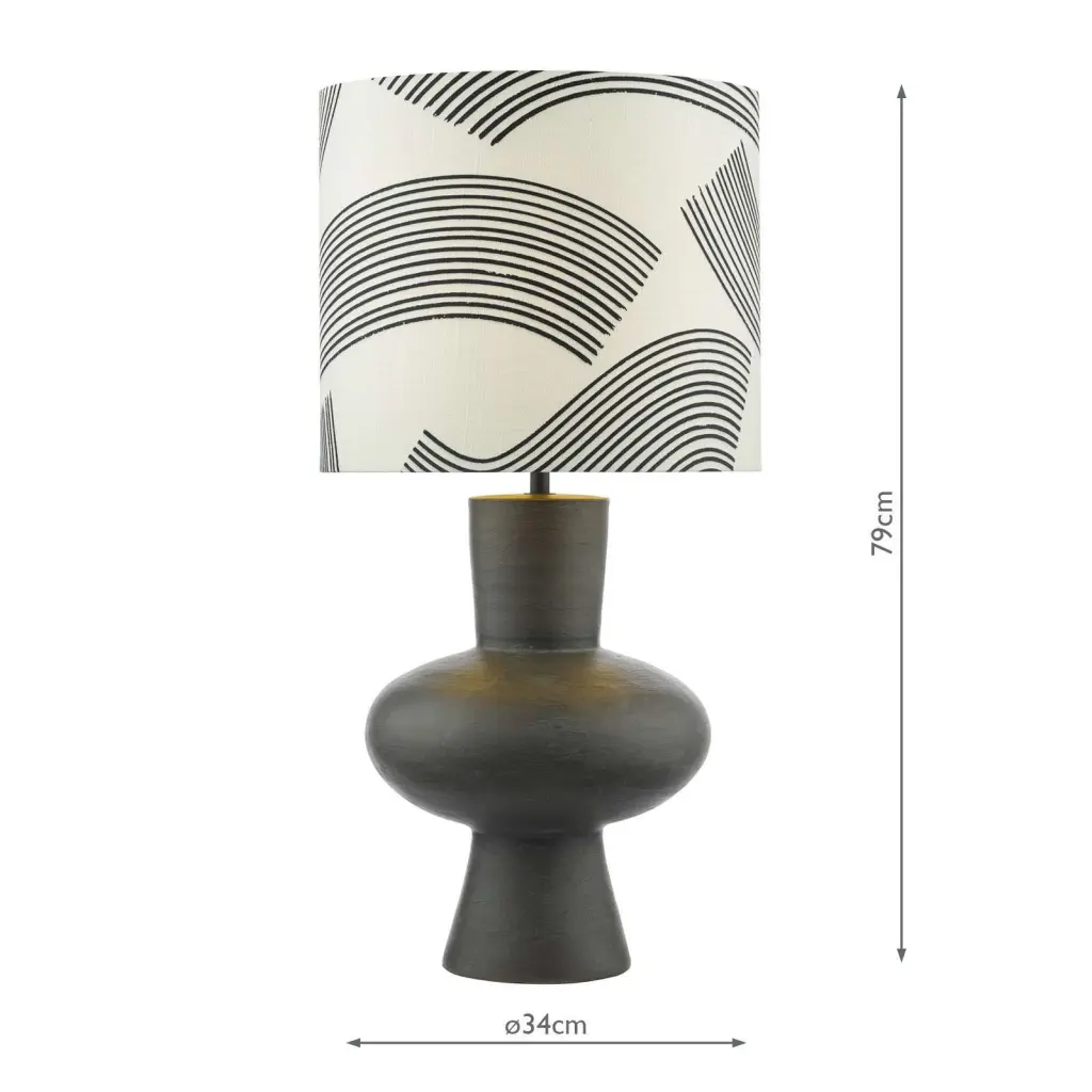 Miho Table Lamp C/W Shade