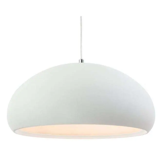 Costa Pendant in White Finish