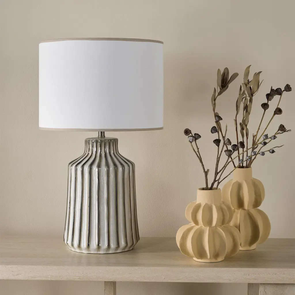 Nedra Natural Table Lamp Base Only