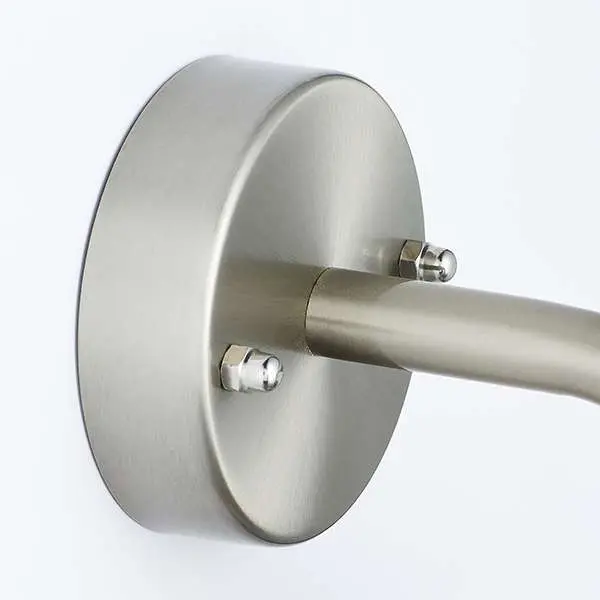 North Outdoor Wall Light in Brushed Stainless Steel Finish