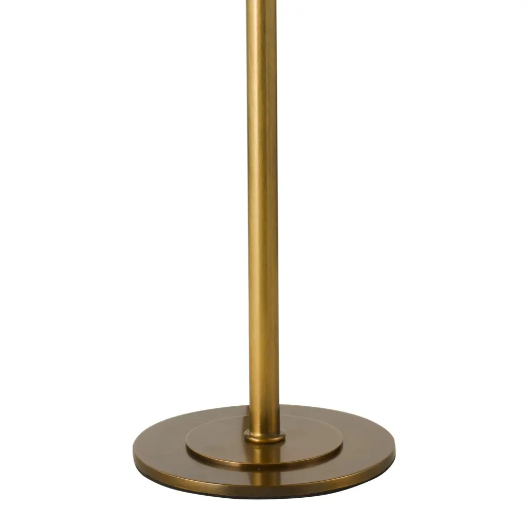 Noura Bronze Table Lamp C/W Ivory Shade