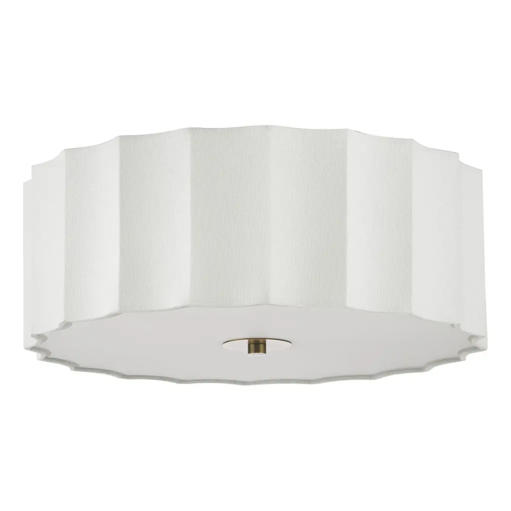 Noura Ivory & White Flush Fitting