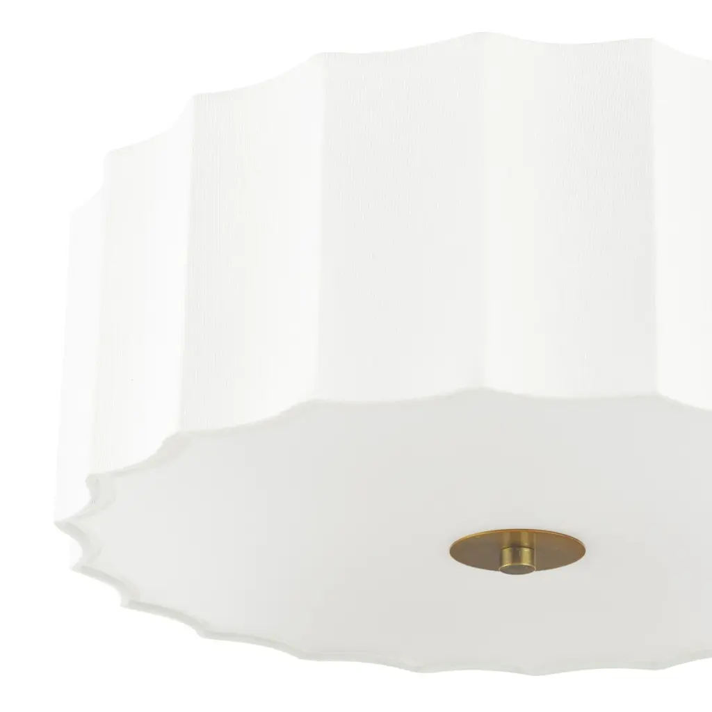 Noura Ivory & White Flush Fitting