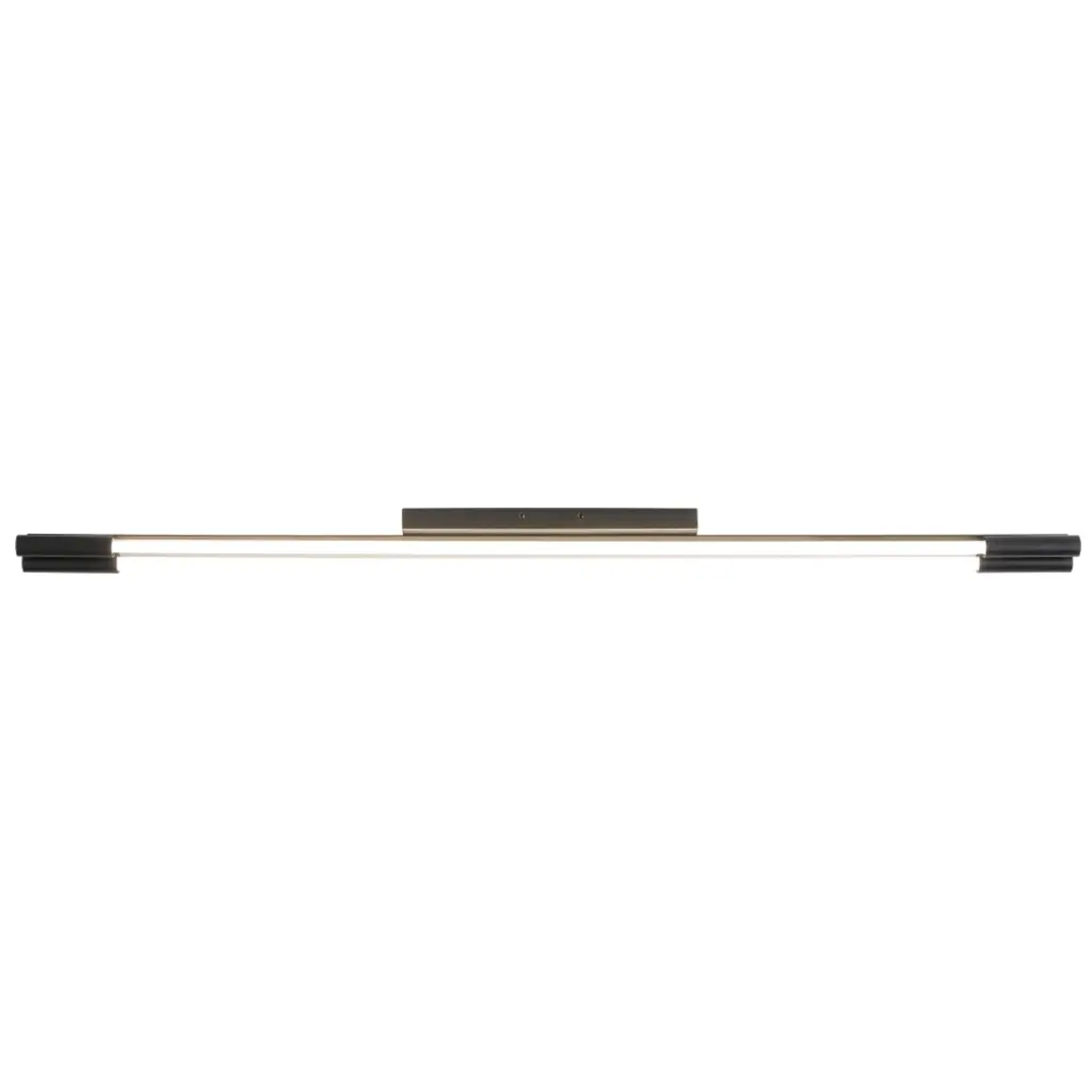 Nova Matt Black Fluorescent Light 4000K