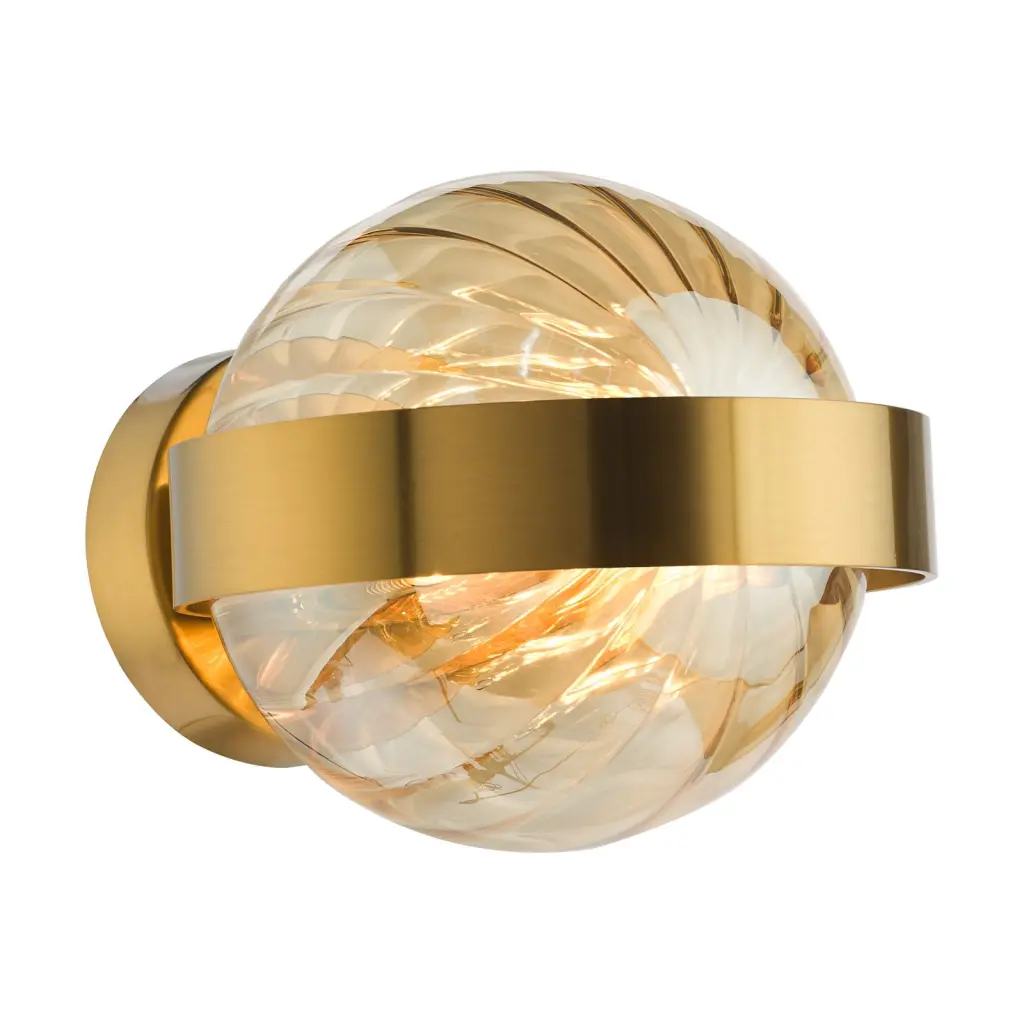 Ophira Antique Gold Wall Light